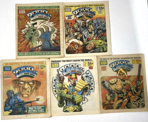 2000 judge dredd comics - judge,