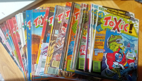 Toxic comic complete run - toxic!,
